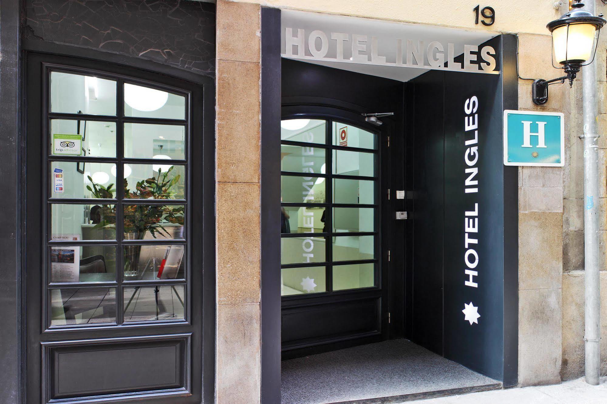 Hotel Ingles Barcelona Luaran gambar